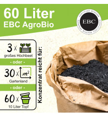 60 Liter Pflanzenkohle - EBC AgroBio