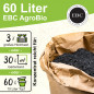 60 Liter Pflanzenkohle - EBC AgroBio